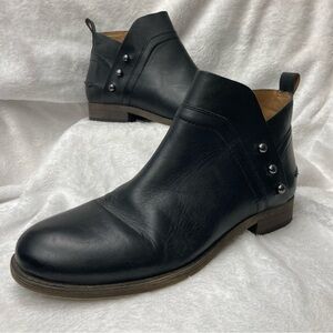 Franco Sarto Black Ankle Booties